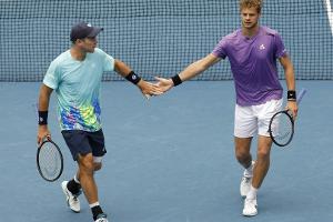 Doppel: Hanfmann/Koepfer im Halbfinale - Aus für Siegemund