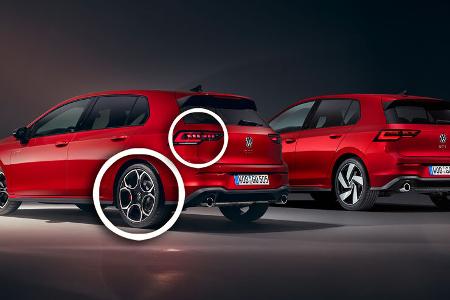 Golf 8 Facelift Vergleich Alt Neu 2024