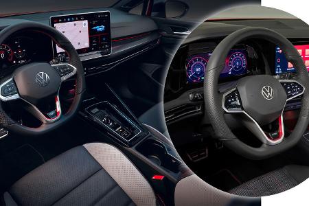 Golf 8 Facelift Vergleich Alt Neu 2024