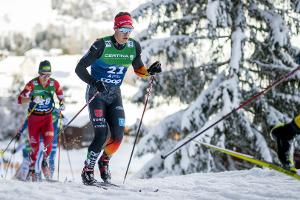 Skilanglauf: Deutsche Mixed-Staffel chancenlos