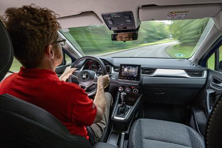 Mitsubishi ASX, Cockpit + Fahrer