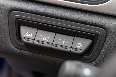 Mitsubishi ASX, Tasten
