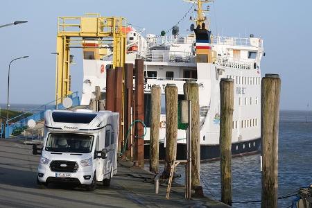 Fähre, Norddeutschland, Wohnmobil, Chausson, Hafen