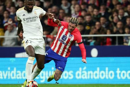 Real Madrid vorerst ohne Rüdiger Real Madrid vorerst ohne Rüdiger