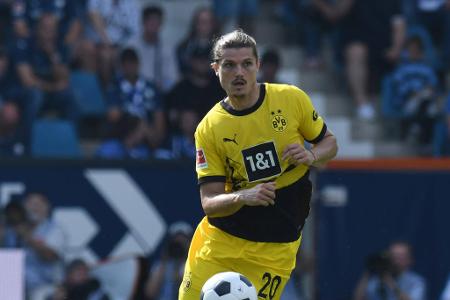 Marcel Sabitzer - Note: 5,0 - Stand mit schwachen Passwerten vor der Pause sinnbildlich für die spielerischen Probleme beim BVB. Gerade in der gegnerischen Hälfte kam viel zu wenig. Arbeitete solide nach hinten, das große Aufbäumen blieb aber nach dem Seitenwechsel aus.