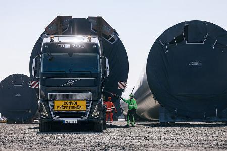 Volvo FH16 780 Elektro-Langstrecken-Lkw Lastwagen