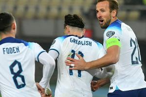 EM-Tests: England gegen Bosnien und Island