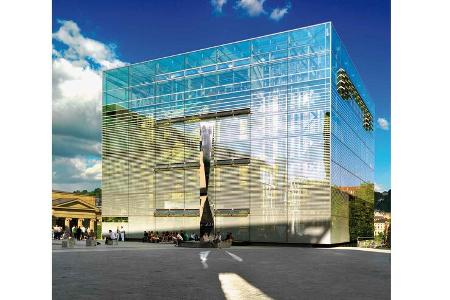 Kubus, Kunst, Architektur, Stuttgart, Museum