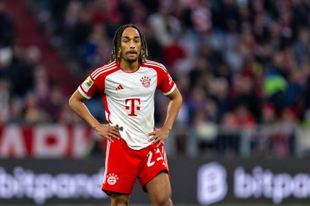 Sacha Boey (bis 81.) - Note: 6,0 - Wirkte defensiv der Offensivpower des Gegners selten gewachsen und war einer der schwächsten Bayern-Spieler. Übersah beim 0:1 Stanisic. Nach vorne kamen nahezu keine Impulse.