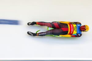 Rodel-Weltmeister Langenhan in Oberhof auf Platz zwei