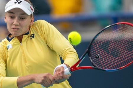 Tennis: Rybakina holt den Titel in Abu Dhabi Tennis: Rybakina holt den Titel in Abu Dhabi