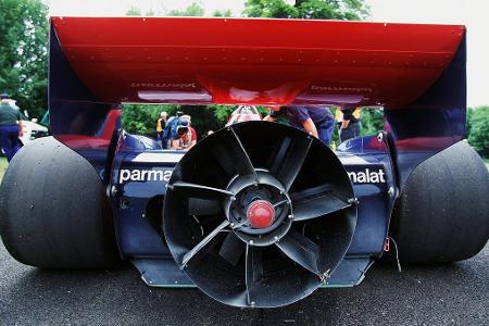 Brabham BT46B - 1978 - Mehr Anpressdruck durch einen überdimensionierten Ventilator am Heck? Gordon Murray, ehemaliger Chefdesigner bei Brabham, hält das 1978 für eine gute Idee und wagt das Experiment.