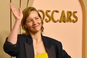 Oscar-Lunch: Sandra Hüllers Filmhund stiehlt allen Stars die Show