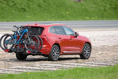 Fahrradträger-Test 2023, Rüttelstrecke