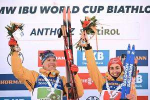 Erfolgsduo von Antholz: Voigt mit Strelow im Single Mixed