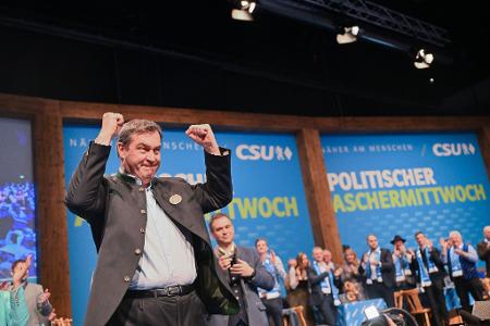 Und um die innere Sicherheit kümmert sich künftig ein Minister oder eine Ministerin der CSU. Über die Namen der Kabinettsmitglieder darf aber weiter spekuliert werden. Sie werden erst später bekanntgegeben.