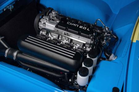 Volvo P1800 Cyan