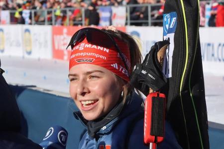 Johanna Puff - Die gesundheitliche Probleme von Hanna Kebinger haben die WM-Tür für die 21-jährige Puff geöffnet. Sie soll die Wettkämpfe in Nove Mesto in erster Linie genießen und wichtige Erfahrungen sammeln. Springt dabei ein Resultat unter den Top 30 oder vielleicht sogar Top 20 raus, wäre das sensationell. Tut es das nicht, geht die Welt auch nicht unter.