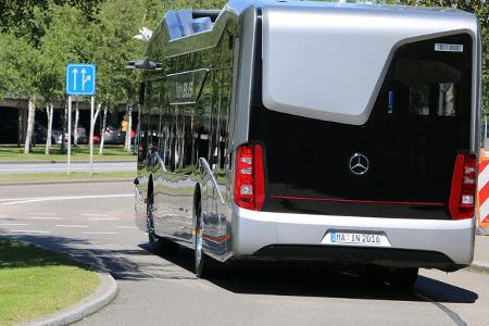 Mercedes Benz Future Bus autonomes Fahren