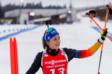 Franziska Preuß - Was Preuß in dieser Saison nach einem echten Seuchenjahr abliefert, ist phänomenal. Die 29-Jährige ist bei jedem Rennen vorne dabei und kämpft nicht selten um den Sieg. Neben Lisa Vittozzi ist sie die einzige Athletin in dieser Saison, die zu den zehn schnellsten Läuferinnen und zehn treffsichersten Schützinnen gehört. Wer bei der WM gegen eine Preuß-Medaille wettet, hat den Schuss nicht gehört.