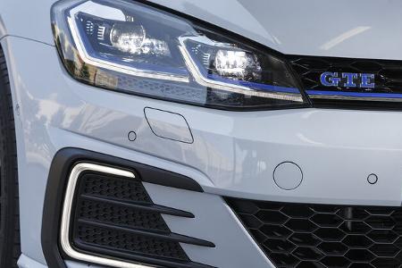 VW Golf GTE Front Detail