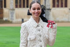 "Game of Thrones"-Star Emilia Clarke mit britischem Orden geehrt
