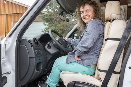 Paravan Fahrraumanpassung: Polster