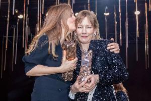 Kurz vor den Oscars: Sandra Hüller mit César ausgezeichnet
