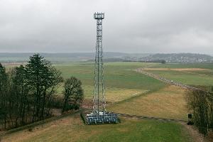 O2-Handymast versorgt sich selbst mit Strom