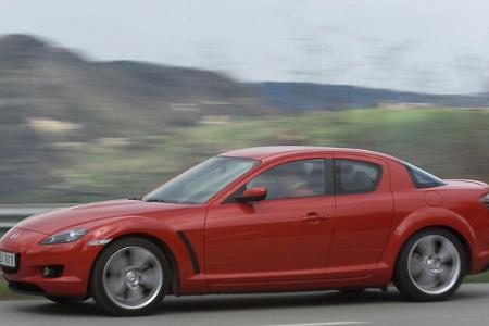 Mazda RX-8, Seitenansicht