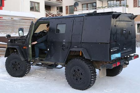 Erlkönig Mercedes G-Klasse LAPV