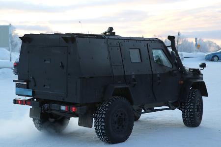 Erlkönig Mercedes G-Klasse LAPV