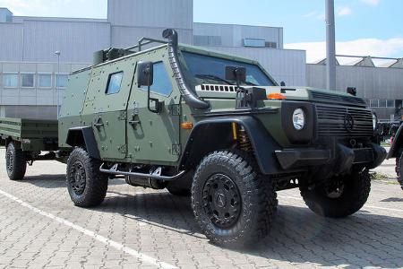 Mercedes G LAPV 6.1 Militär Military Eurosatory