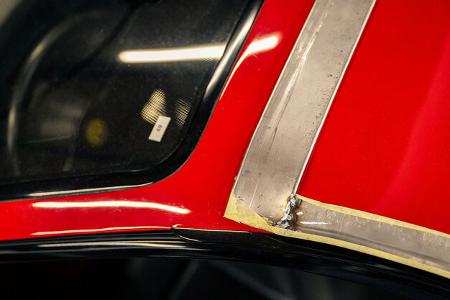 Niels van Roij Ferrari Testarossa Targa Umbau Restomod