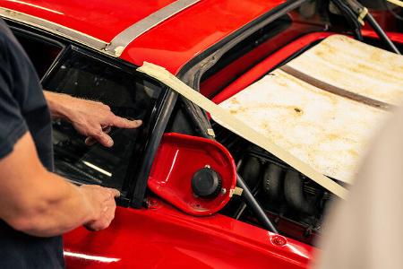 Niels van Roij Ferrari Testarossa Targa Umbau Restomod