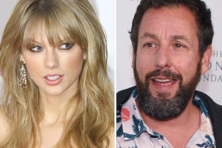 Adam Sandler gibt zu: In der Nähe von Taylor Swift wird er Adam Sandler gibt zu: In der Nähe von Taylor Swift wird er