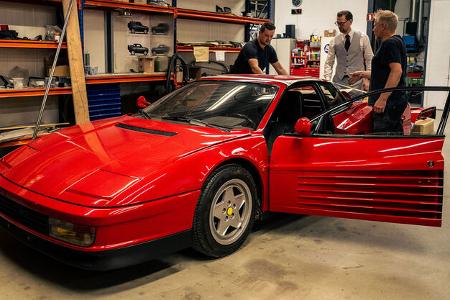 Niels van Roij Ferrari Testarossa Targa Umbau Restomod Niels van Roij Ferrari Testarossa Targa Umbau Restomod