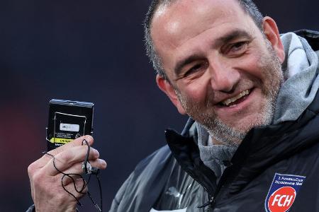 Frankfurt kommt: FCH-Coach Schmidt tappt im Dunkeln Frankfurt kommt: FCH-Coach Schmidt tappt im Dunkeln