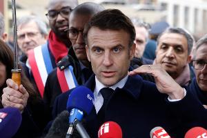 Macron: Aussage zu Bodentruppen in die Ukraine durchdacht