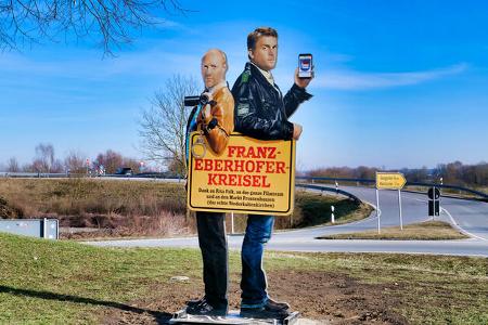 Franz Eberhofer Kreisel Kreisverkehr Reportage Frontenhausen Niederkaltenkirchen