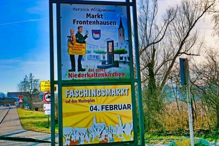 Franz Eberhofer Kreisel Kreisverkehr Reportage Frontenhausen Niederkaltenkirchen