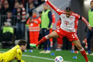 FC Bayern: Abschlusstraining mit Sane