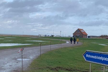 Stellplatz an der Ostdüne Hooksiel