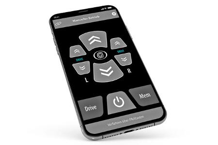 Handy, Display, App-Steuerung