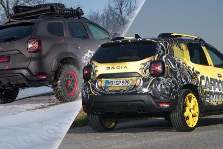 Dacia Duster CP Performance Tuning Offrad Straße Collage