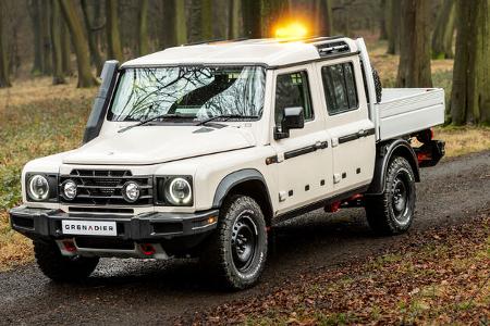 Ineos Grenadier Quartermaster Chassis Cab Pick-up