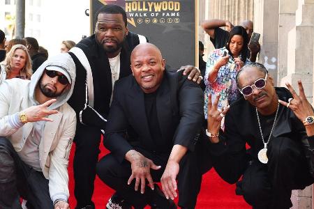 Dr. Dre mit Stern auf Walk of Fame geehrt Dr. Dre mit Stern auf Walk of Fame geehrt