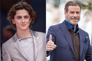 Erfolg auf der Leinwand: John Travolta gratuliert Timothée Chalamet