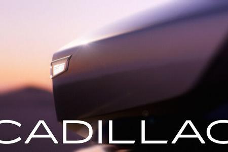 Cadillac Opulent Velocity Elektro-Sportwagen Konzeptstudie Teaser Cadillac Opulent Velocity Elektro-Sportwagen Konzeptstudie Teaser