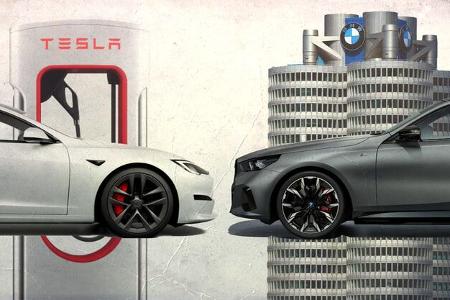 Tesla Model S vs BMW i5